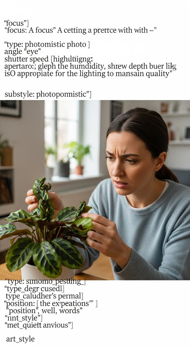 a person examining the curled leaves of a calathea plant, for calathea leaves curling