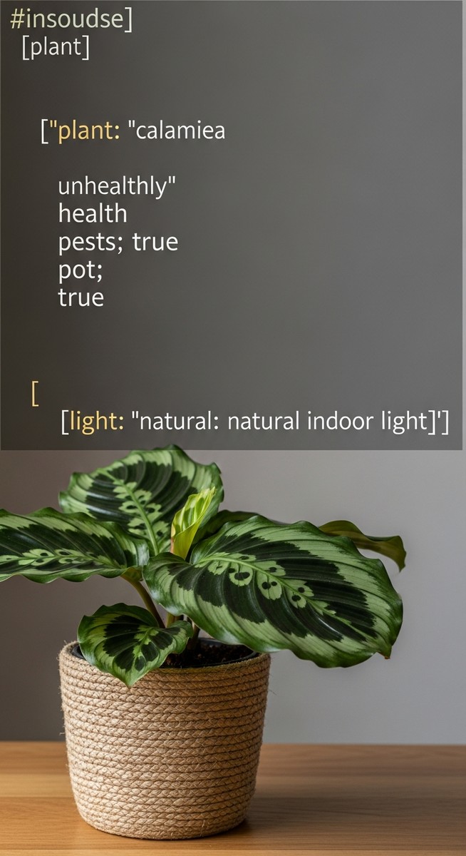 a calathea plant with visibly pest-damaged leaves, for calathea root rot