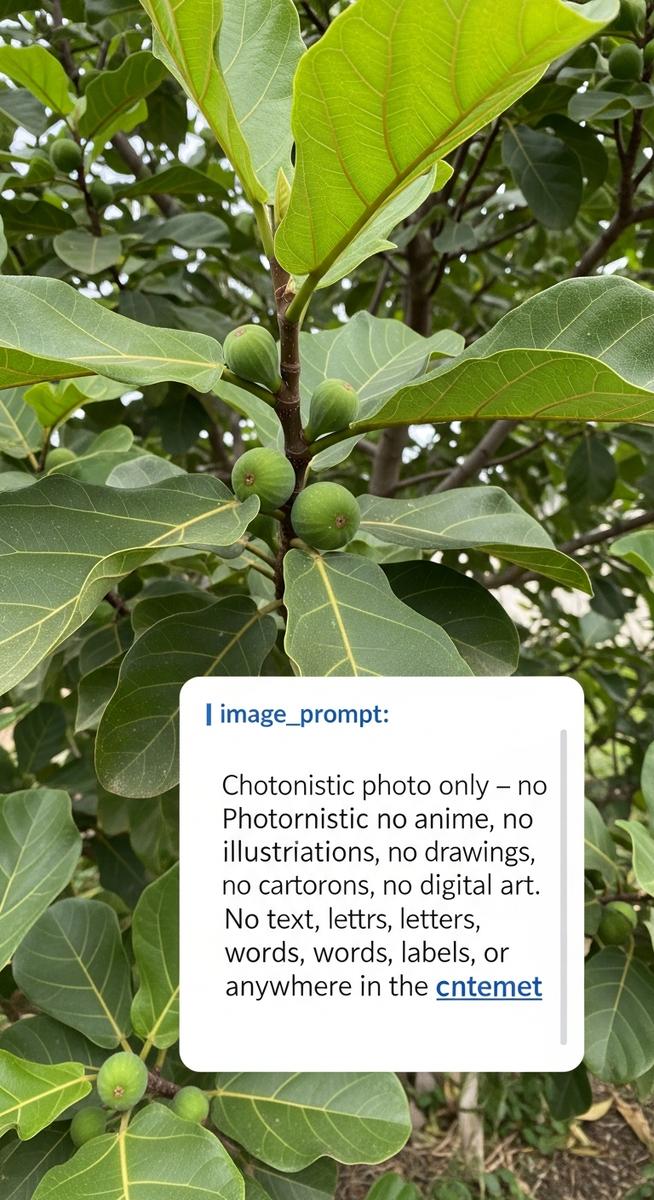 Close-up of fiddle leaf fig fruit growing on a large fiddle leaf fig tree outdoo, for fiddle leaf fig tree fruit