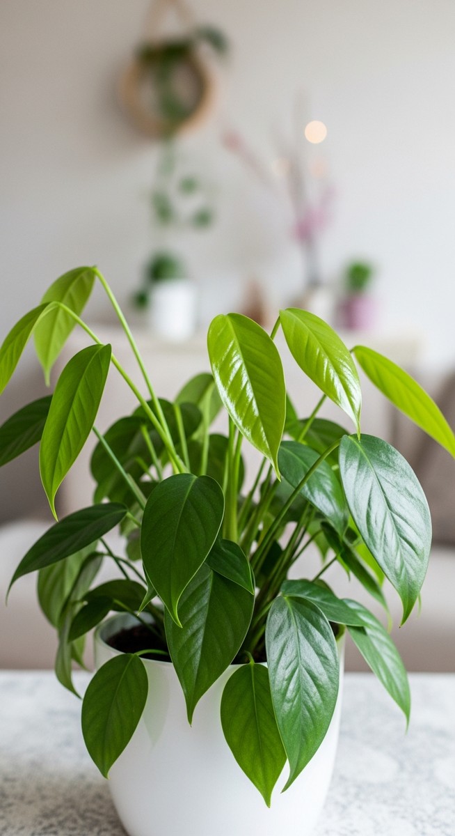 a houseplant care spring plant thriving in a spring home interior in spring