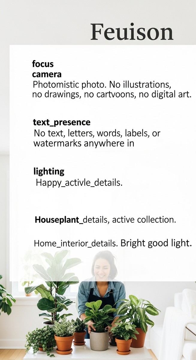 a person tending to a collection of houseplants in a bright home, for how to start indoor herb garden