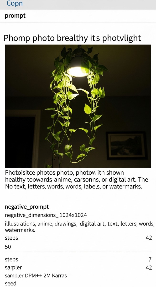 a trailing and vining houseplants such as pothos and heartleaf philodendron growing toward the light source in a dim indoor space with low light, for low light vine plants
