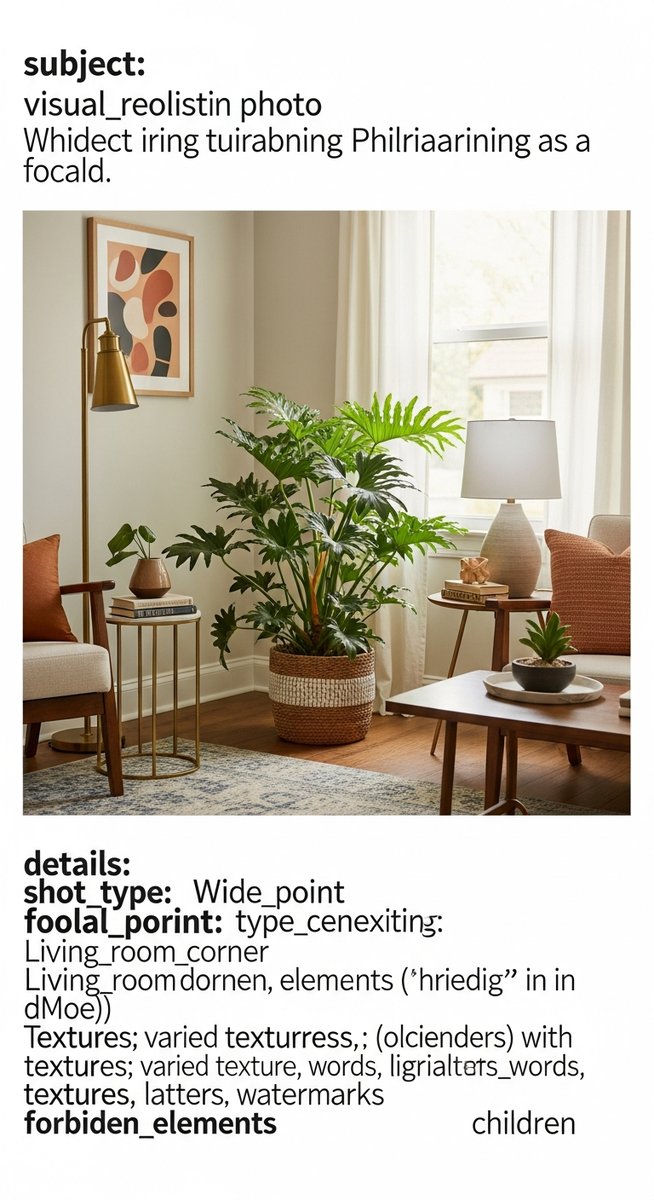 a large thriving philodendron plant as a living room focal point, for philodendron dark lord