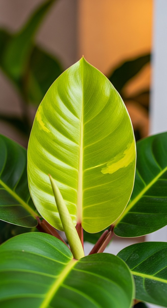 close-up of healthy philodendron leaves showing vivid colour and texture, for philodendron growth rate