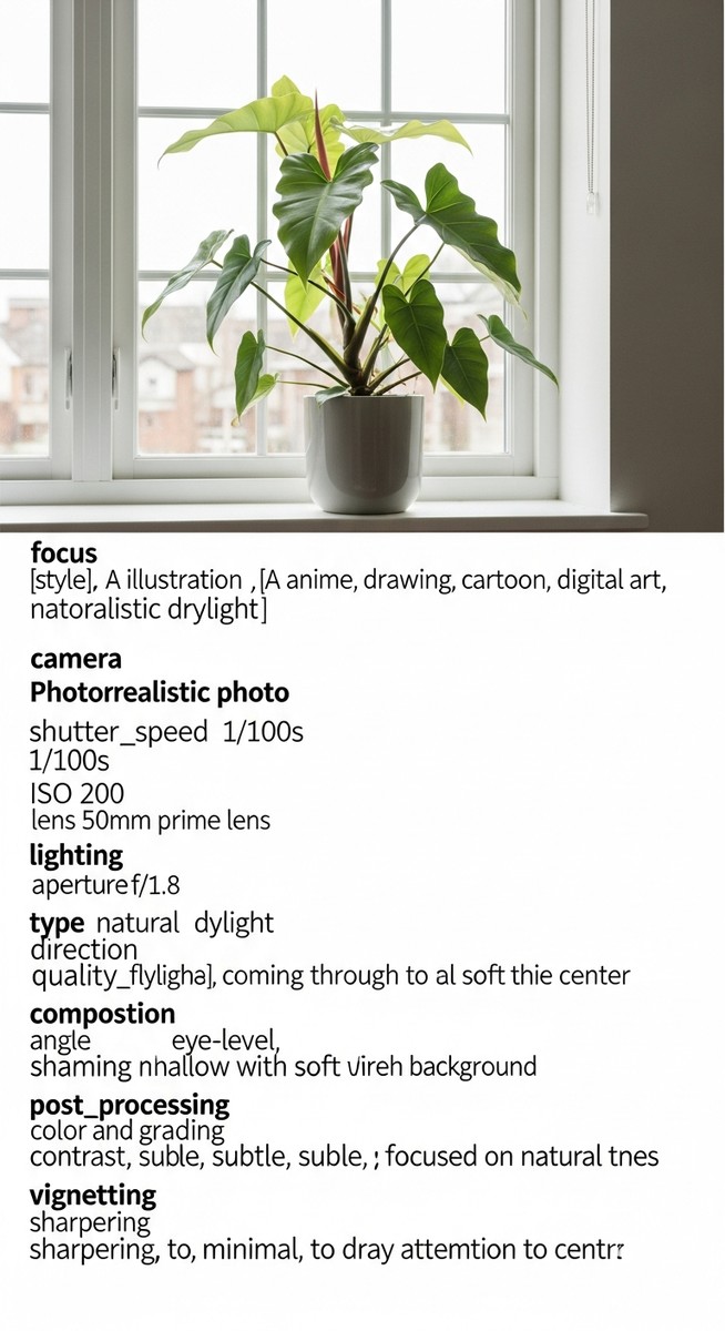 a philodendron plant in a pot near a bright window