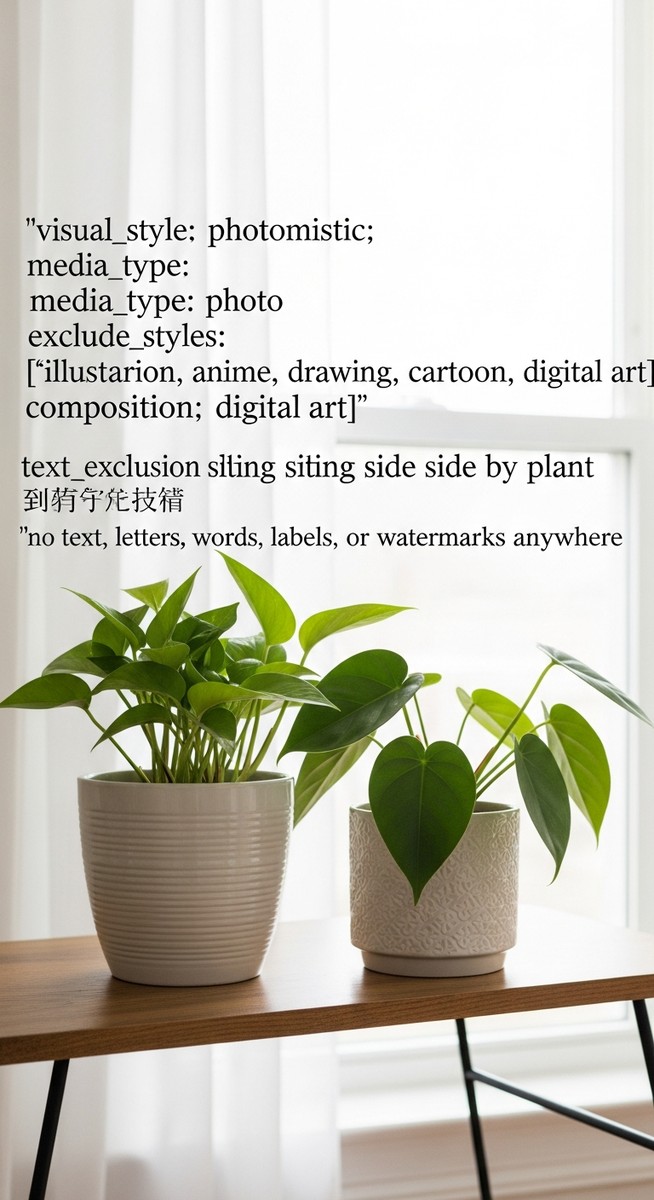 A pothos plant and a heartleaf philodendron plant sitting side by side in pots o, for pothos philodendron together