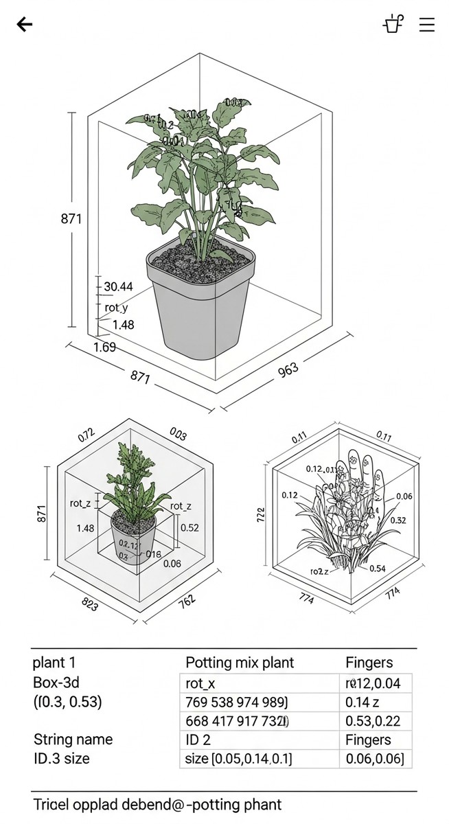 a potting potting mix plant held with roots visible ready to go into a new pot, for potting soil vs potting mix