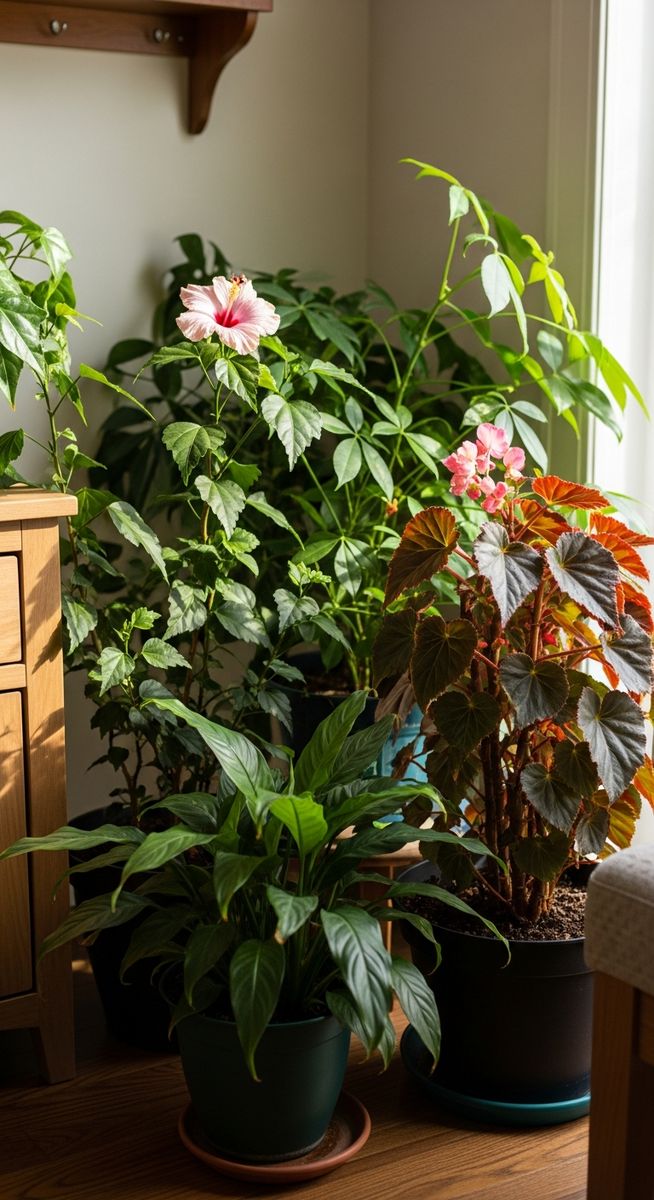 houseplants including a summer houseplant care plant grouped together in summer