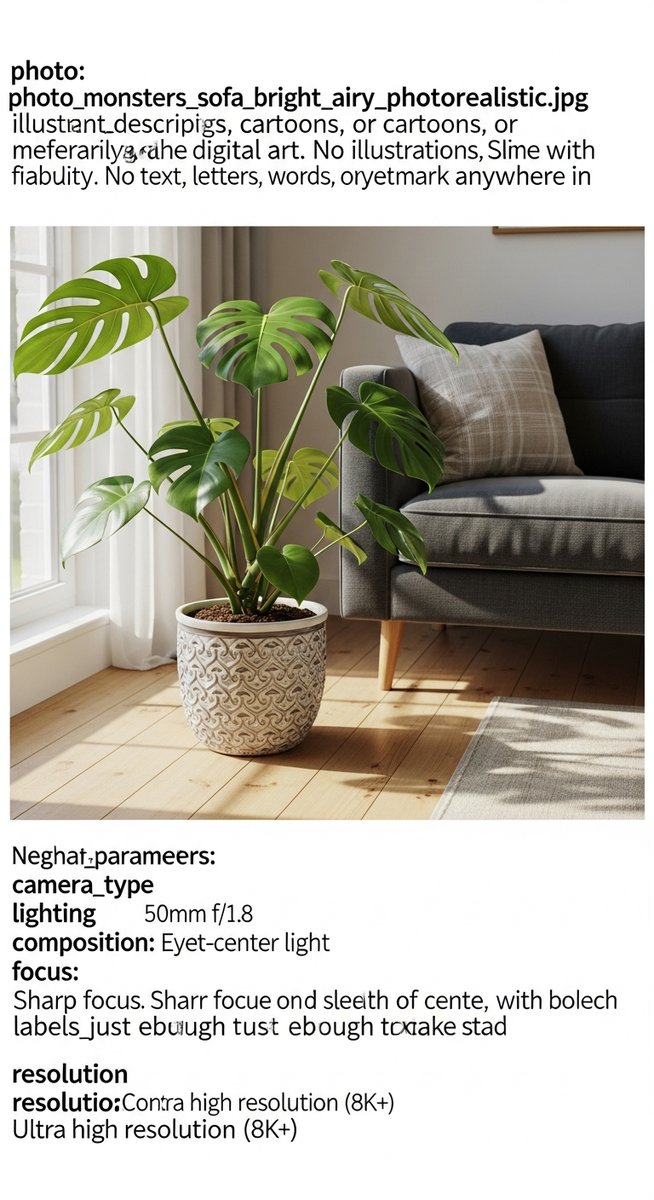a monstera plant in a decorative pot on a wooden floor